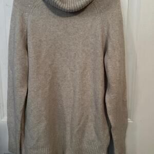 Goodthreads Cowl Neck Sweater Women's Small Beige Wool Blend